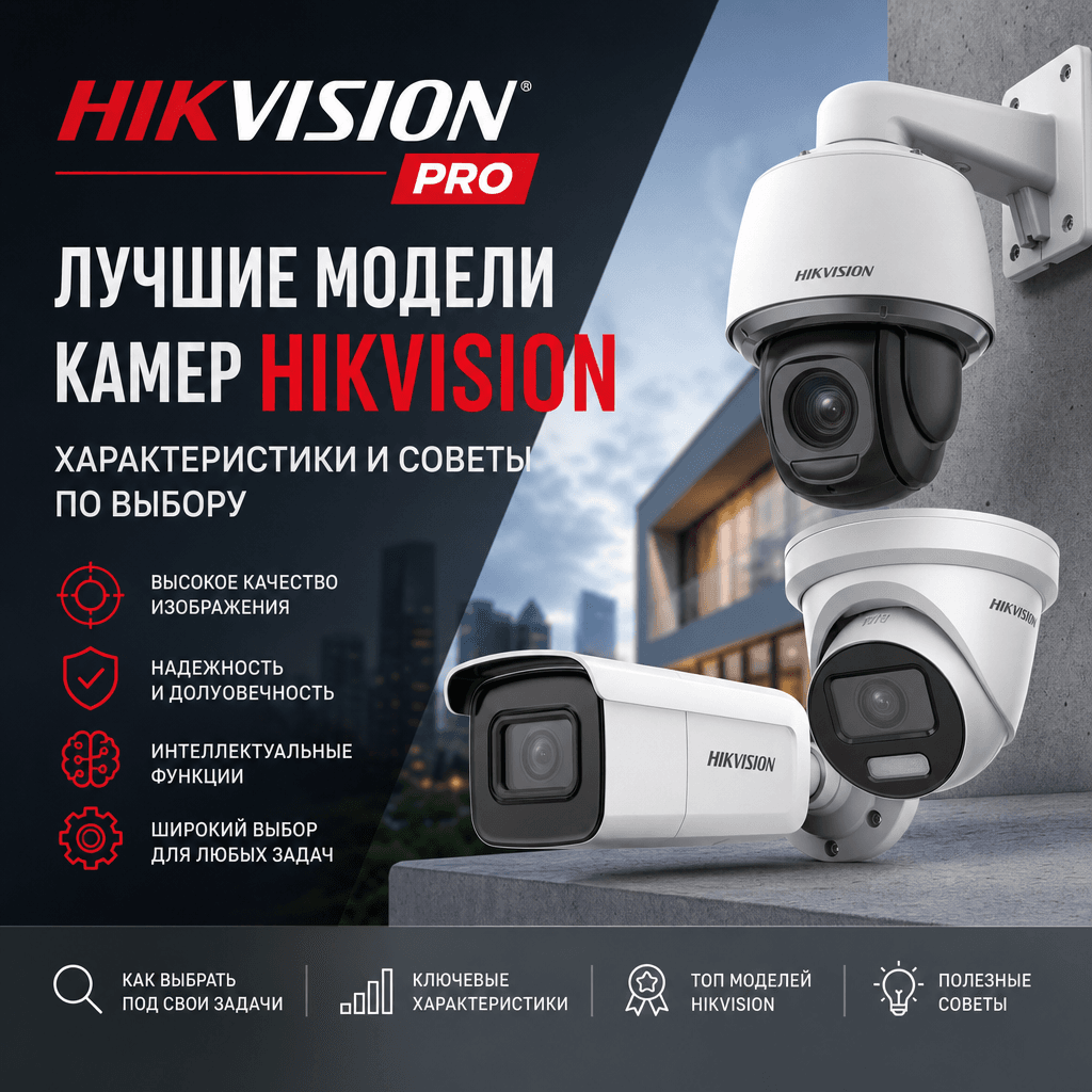 Hikvision Pro: лучшие модели камер, характеристики и советы по выбору — Featured Illustration of Hikvision Pro: лучшие модели камер, характеристики и советы по выб